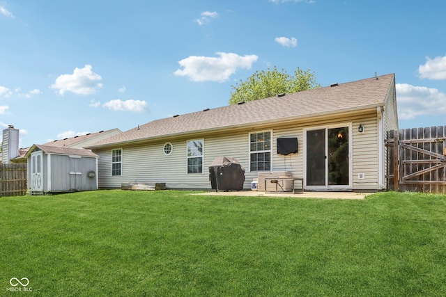 17357 Austrian Pine Way, Westfield, IN 46074 - back of property featuring a patio area and roof with shingles
