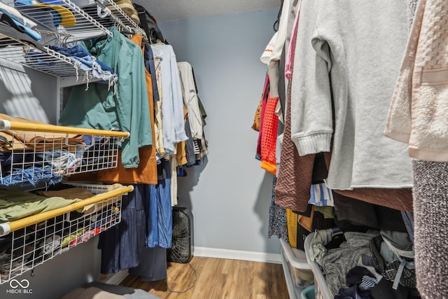 17357 Austrian Pine Way, Westfield, IN 46074 - walk in closet featuring wood finished floors