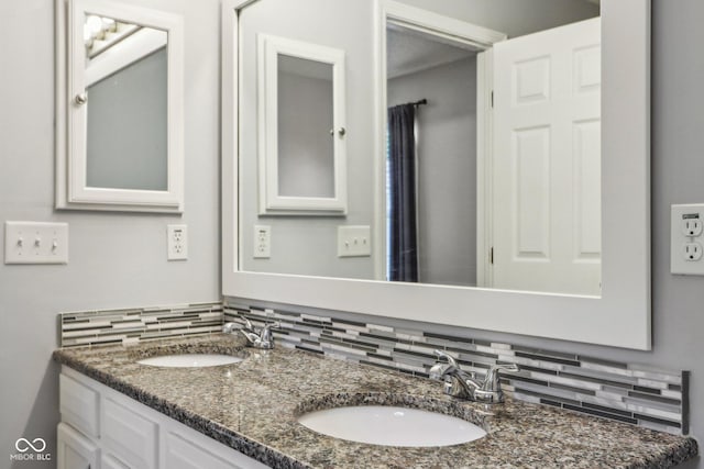 17357 Austrian Pine Way, Westfield, IN 46074 - full bath featuring tasteful backsplash and double vanity
