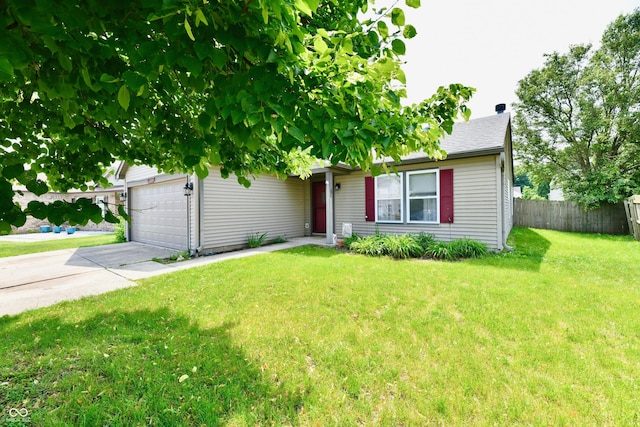 3429 Pavetto Ln, Indianapolis, IN 46203 - view of front of house featuring driveway and an attached garage