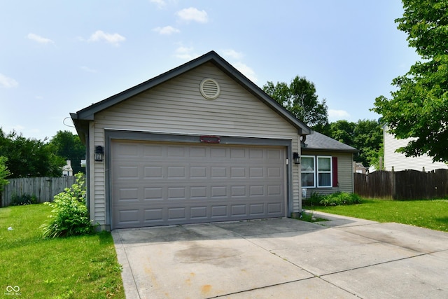 3429 Pavetto Ln, Indianapolis, IN 46203 - view of front of house featuring a garage and driveway