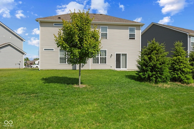 1026 Sorrell Pass, Greenwood, IN 46143 - back of property featuring a yard