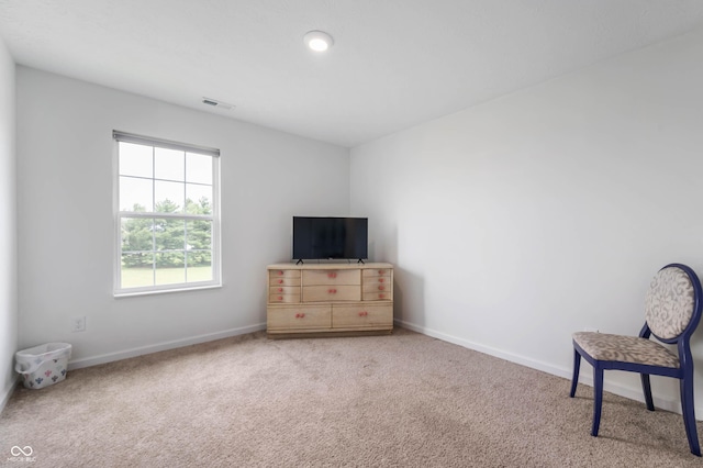 5794 Wintersweet Ln, Whitestown, IN 46075 - living area featuring carpet floors and baseboards