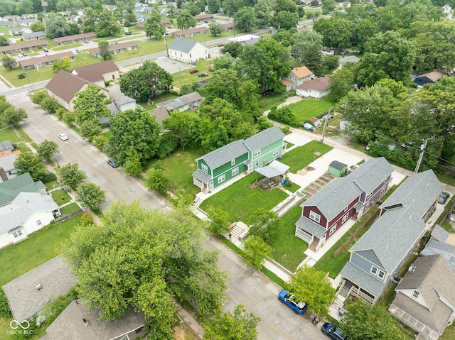 2427 N Rural St, Indianapolis, IN 46218 - aerial perspective of suburban area