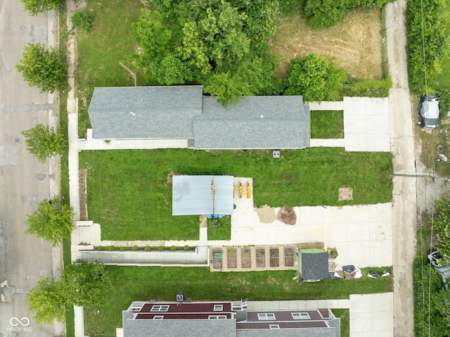 2427 N Rural St, Indianapolis, IN 46218 - drone / aerial view