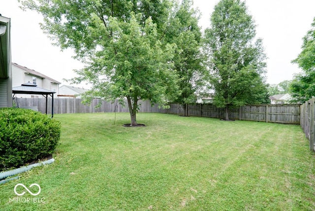 12157 Longstraw Dr, Indianapolis, IN 46236 - view of yard with a gazebo