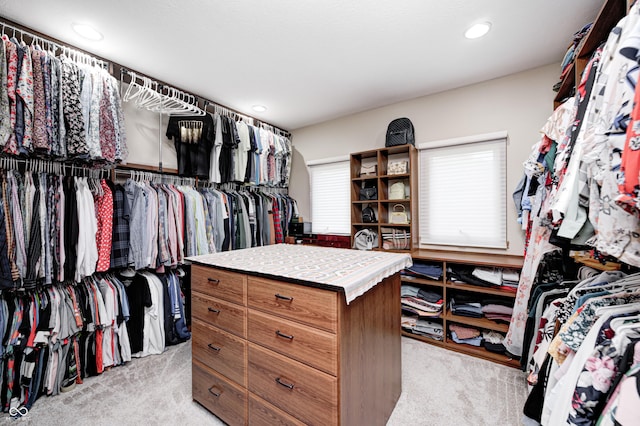 4181 Whitetail Woods Dr, Bargersville, IN 46106 - walk in closet with light carpet