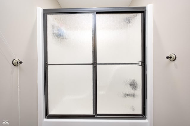 4181 Whitetail Woods Dr, Bargersville, IN 46106 - full bathroom with a shower with shower door