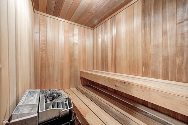 4181 Whitetail Woods Dr, Bargersville, IN 46106 - sauna / steam room with wooden walls