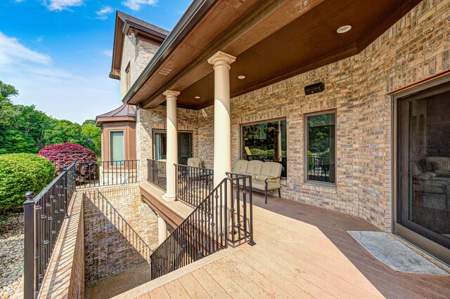 4181 Whitetail Woods Dr, Bargersville, IN 46106 - view of deck