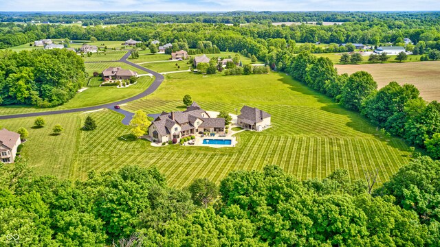 4181 Whitetail Woods Dr, Bargersville, IN 46106 - aerial view of sparsely populated area