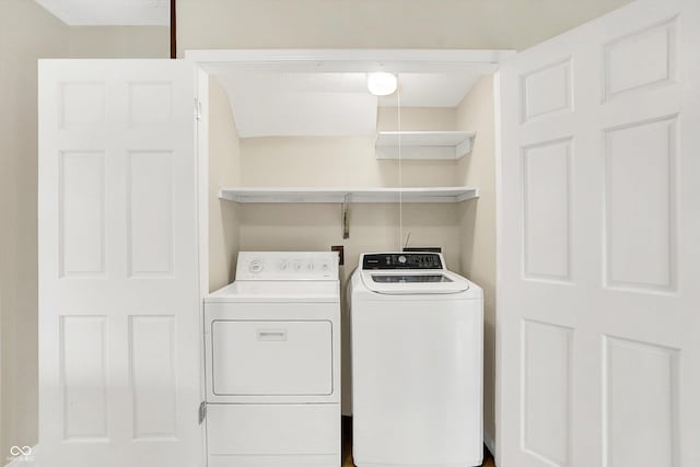 7430 Railway Ct, Indianapolis, IN 46256 - laundry room featuring separate washer and dryer