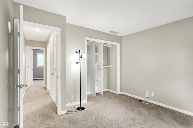 7430 Railway Ct, Indianapolis, IN 46256 - unfurnished bedroom featuring carpet floors, baseboards, and a closet