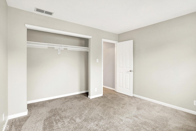 7430 Railway Ct, Indianapolis, IN 46256 - unfurnished bedroom with carpet floors, a closet, and baseboards