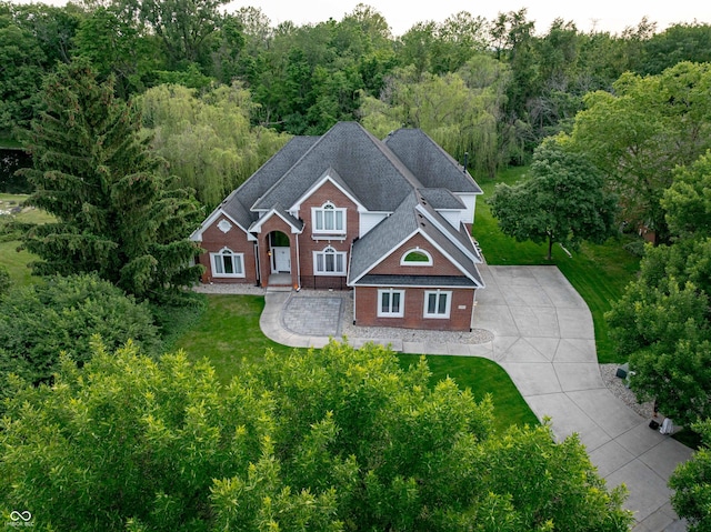 1188 Old Eagle Way, Greenwood, IN 46143 - view of subject property with a forest