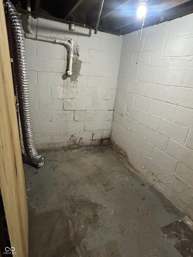 330 S Butler Ave, Indianapolis, IN 46219 - view of unfinished basement