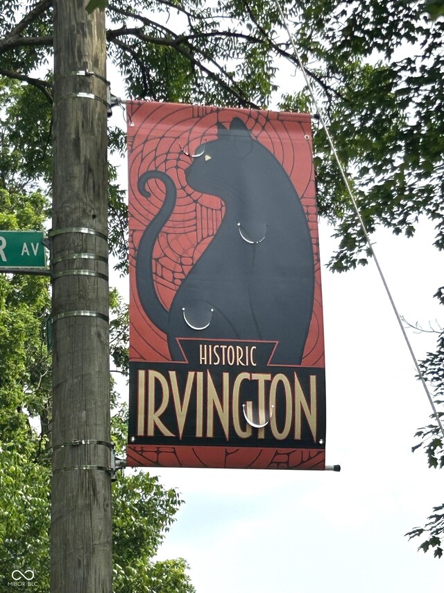 330 S Butler Ave, Indianapolis, IN 46219 - view of community sign