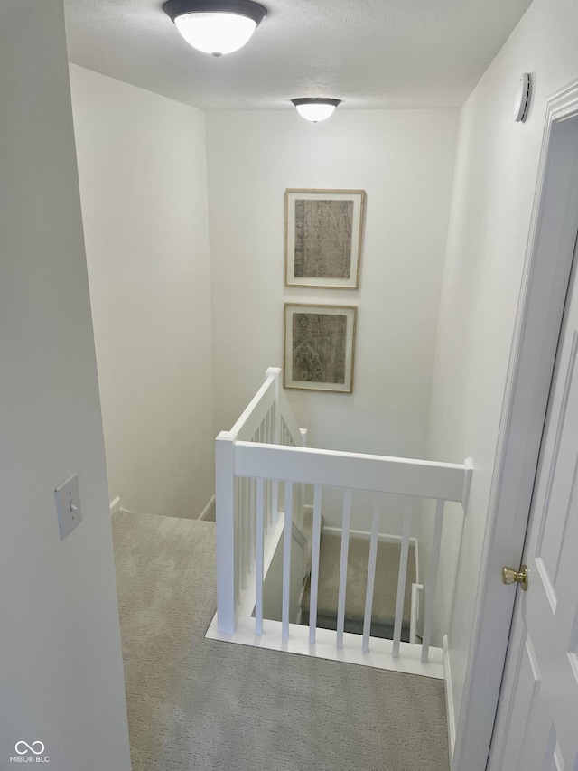 9664 Legare St Unit 2601, Fishers, IN 46038 - stairway with carpet floors