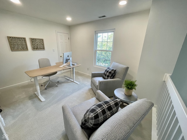 9664 Legare St Unit 2601, Fishers, IN 46038 - carpeted office featuring recessed lighting