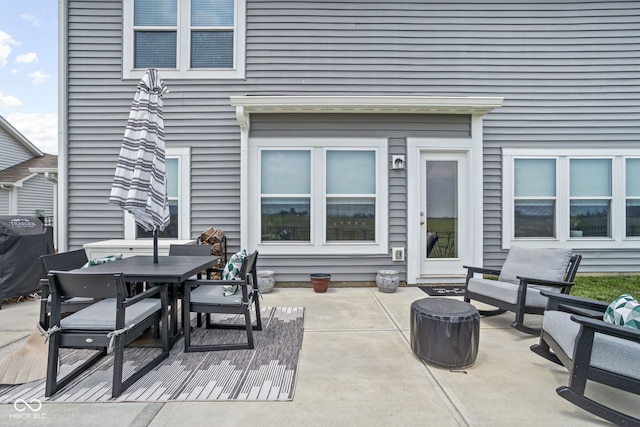 6305 N Woodhaven Dr, Mccordsville, IN 46055 - view of patio / terrace featuring outdoor dining space