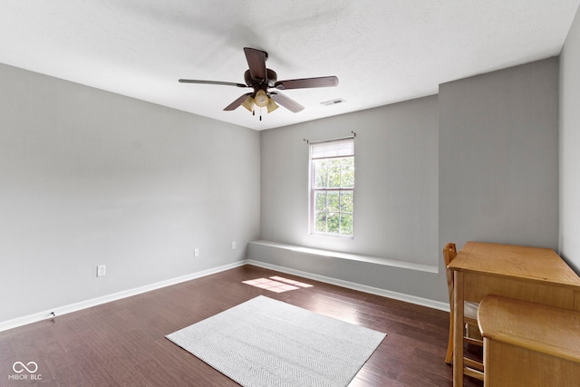 603 Daviess Dr, Westfield, IN 46074 - unfurnished room featuring a ceiling fan, baseboards, and wood finished floors