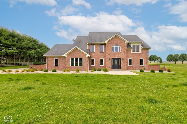 8371 N 400 W, Fairland, IN 46126 - rear view of property with a patio area and brick siding