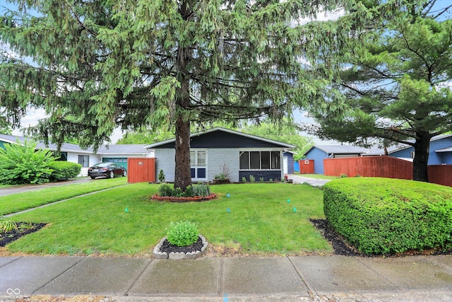 2832 Hillside Ave, Indianapolis, IN 46218 - view of front of property featuring brick siding