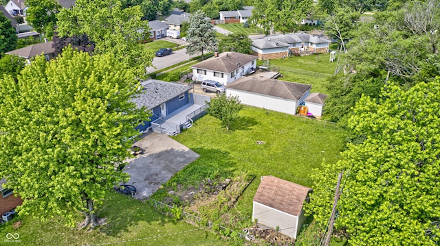 3414 Ferncliff Ave, Indianapolis, IN 46227 - aerial view of residential area