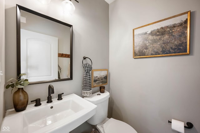 22 N Bolton Ave, Indianapolis, IN 46219 - half bath with a sink and toilet