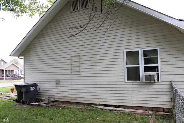 2232 Fairview St, Anderson, IN 46016 - view of side of property with cooling unit