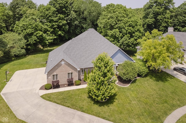 815 Copperfield Ln, Danville, IN 46122 - aerial view of property and surrounding area