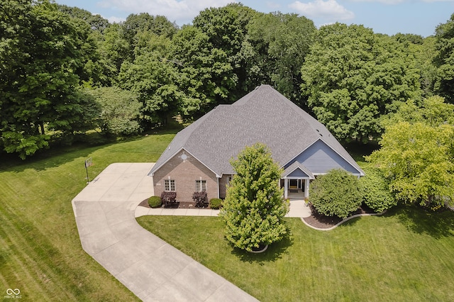 815 Copperfield Ln, Danville, IN 46122 - aerial view of property and surrounding area
