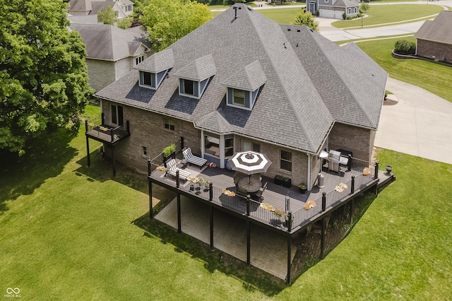 815 Copperfield Ln, Danville, IN 46122 - view from above of property