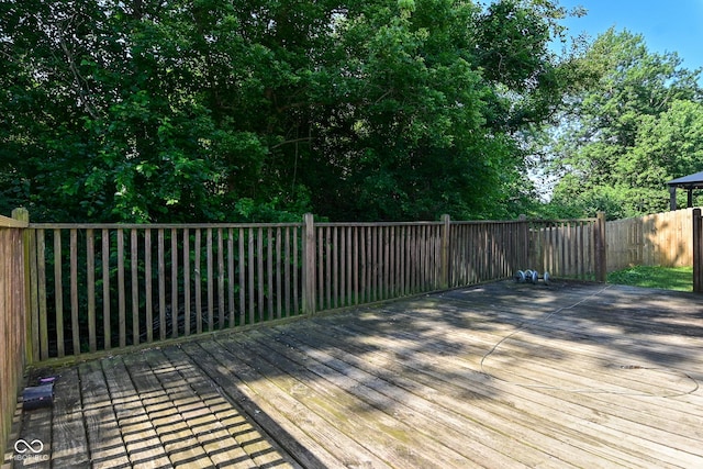 9237 Ogden Dunes Ct, Camby, IN 46113 - view of deck