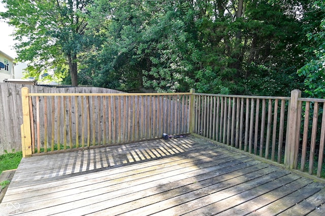 9237 Ogden Dunes Ct, Camby, IN 46113 - view of deck