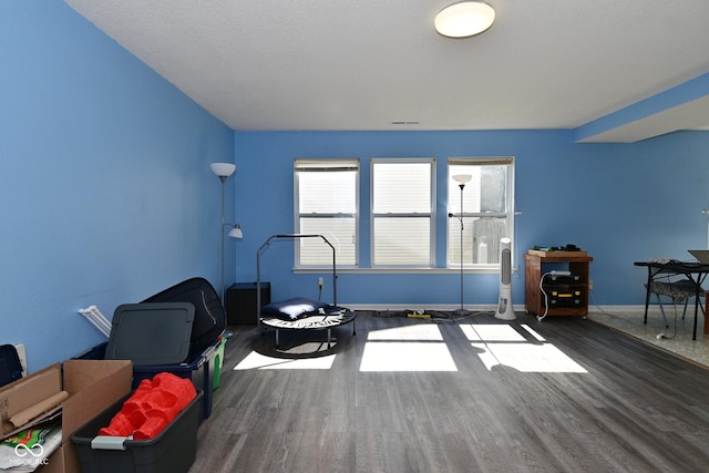 9237 Ogden Dunes Ct, Camby, IN 46113 - interior space featuring wood finished floors and baseboards