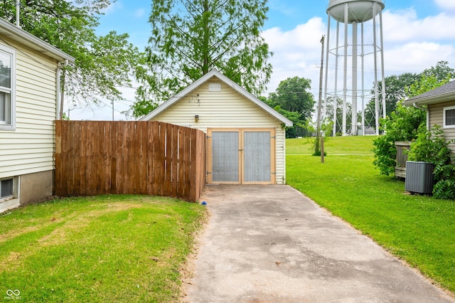 801 N Park St, Seymour, IN 47274 - garage with central AC