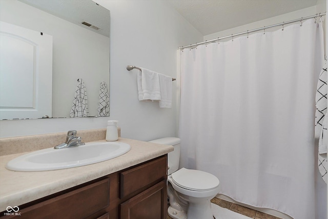 11521 Short Iron Ln, Indianapolis, IN 46235 - full bathroom with vanity, tile patterned floors, and curtained shower