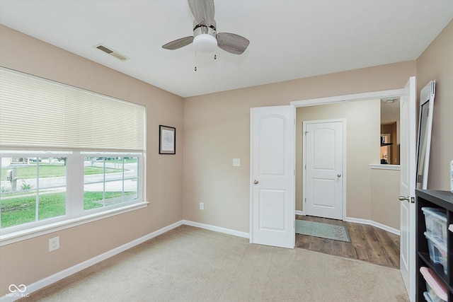 11521 Short Iron Ln, Indianapolis, IN 46235 - unfurnished bedroom featuring baseboards and a ceiling fan