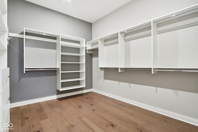 12594 Pasco St, Fishers, IN 46038 - spacious closet featuring hardwood / wood-style flooring