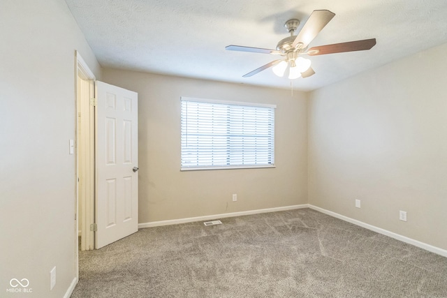 11114 Wismar Dr, Indianapolis, IN 46235 - unfurnished room with carpet, a ceiling fan, and baseboards