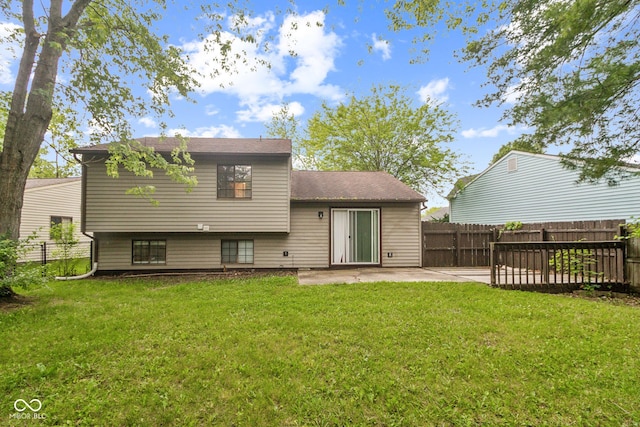 11114 Wismar Dr, Indianapolis, IN 46235 - back of property featuring a patio