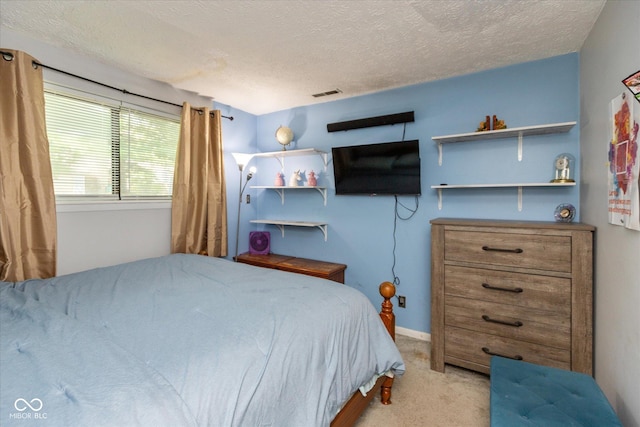 4965 Hawthorne Way, Avon, IN 46123 - bedroom featuring light colored carpet and a textured ceiling