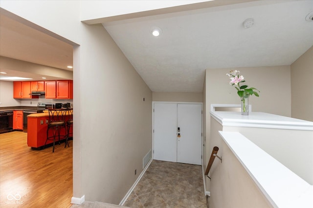 4965 Hawthorne Way, Avon, IN 46123 - entryway featuring recessed lighting and light wood-style flooring