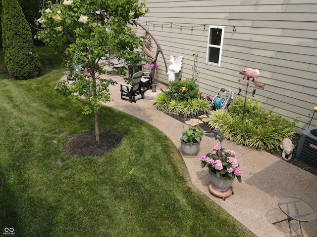 4232 Parliament Way, Avon, IN 46123 - view of green lawn featuring a patio