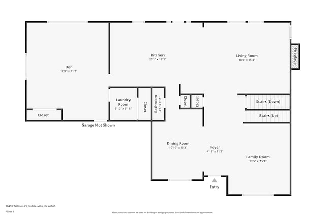 10410 Trillium Ct, Noblesville, IN 46060 - property floor plan