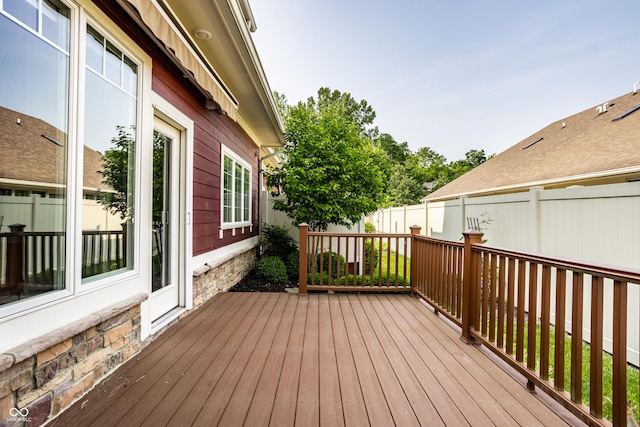 478 Firefly Ln, Carmel, IN 46032 - deck with a fenced backyard