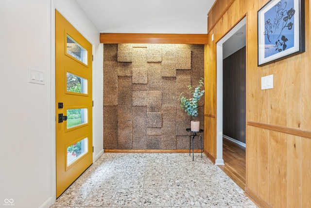 6704 Hoover Rd, Indianapolis, IN 46260 - entrance foyer with baseboards