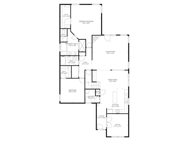 13528 Cuppertino Ln, Carmel, IN 46074 - view of floor plan / room layout