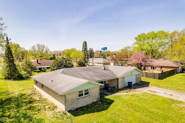 3215 E 10th St, Anderson, IN 46012 - view from above of property